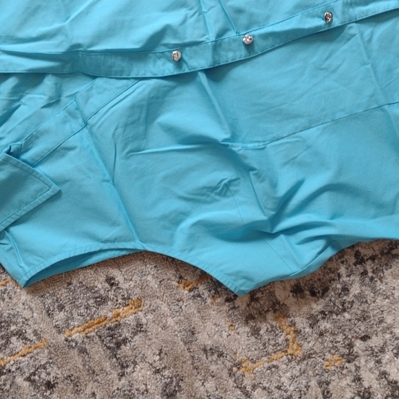 Blue INC blouse sleeveless women's 14 - Picture 4 of 5